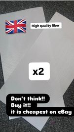 X2 Cricket BAT SHEETS ANTI SCUFF PROTECTION SAFETY TAPE FIBRE DURABLE QUALITY