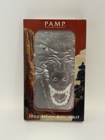PAMP Suisse Wolf 10oz .999 Fine Silver Bar