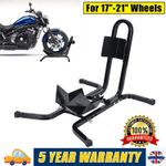 MOTORCYCLE MOTORBIKE FRONT WHEEL CHOCK STORAGE VAN TRANSPORT PADDOCK STAND