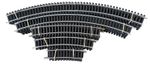 Hornby Steel R604 R605 R606 R607 R643 1st & 2nd radius curves x8 - 40 tracks