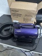 shernbao High Velocity Professional Dog Pet Grooming Hair 5.0HP SHD-2600P Purple