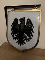 Memorabilia Original Bank Sign In Excellent Condition With Frame ,very Heavy