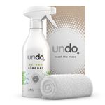 Undo Screen Cleaner Spray (500ml) with Microfibre Cloth for Phone Laptop Monitor