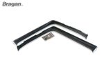 Window Deflectors For 2019+ Iveco S-Way Smoked Tinted Side Shield Wind Rain Sun