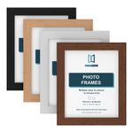 BLACK Picture Frame OAK WALNUT WHITE A1 A2 A3 A4 A5 Modern Poster Photo Frames