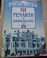 PENARTH v BARBARIANS 1986 - BAABAAS LAST EASTER TOUR MATCH AGAINST PENARTH WALES