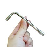 TC4 Titanium Alloy L-Shaped Wrench EDC Tool - Wrench+Adapter Set