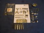 Tiger 1 1/16 Metal parts, job lot.