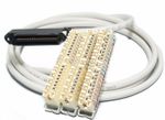 RJ21 Cat3 Telco Male plug to 3 X IDC 237A 10 Pair Strips for Cisco