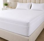 Waterproof Mattress Encasement Zipped Cover Anti Bed Bug Dust Mite Allergenic