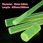 PU Polyurethane Solid Round Bar Elastic Rod Diameter 10mm - 65mm Absorber Stick