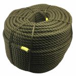 24mm Synthetic Olive Decking Rope Decorative Garden Balustrade Select Length