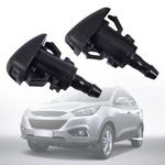 2PCS Front Windscreen Washer Jet Nozzles 98630G3000 for Kia Picanto Stonic Rio