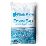 Epsom Bath Salts 25KG Pharmaceutical Grade Magnesium Sulphate Finest Quality Spa