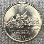 1999 P - US QUARTER - New Jersey - USA Unites States of America
