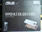 ASUS Hyper M.2 x16 Gen 4 PCIe x16 RAID Controller Card, 4-Port M.2