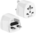 Peak Power World to UK Travel Adapter Suitable even for powerful devices