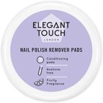 Elegant Touch Nail Polish Remover Pads Fruity Fragrance (20 pads) UK