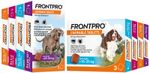 FRONTPRO Flea and Tick Chewable Tablets for Dogs Fast-Acting For S M L XL Dogs