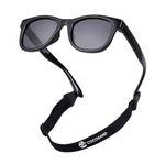 COCOSAND Baby Sunglasses with Strap Polarized Flexible Frame for Toddler Infant 