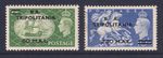 BOIC Tripolitania 1951 2/6, 10/- GVI BA Overprint. MNH, Used. Cat £122.
