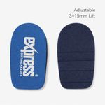 Heel Lift Insoles 3-15mm Adjustable Shoe Raise Orthotic Plantar Fasciitis Pair