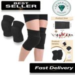 Elastic Volleyball & Sports Knee Pads with Soft Elbow Protection - Kids & Adults
