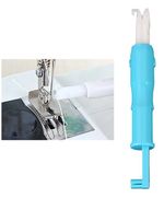 Sewing Machine Needle Threader and Holder 2 in 1 Threading Holding Tool 