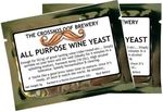 2 Wine Yeast All Purpose Home Brew Yeast Packs - Suitable for all wine types