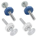 4 Pack Stair Gate Pressure Fit Spares – Universal M10 Bolts for Baby Safety Gate