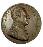 1813 Battle of Vittoria Medal - Mudie National Series #22 - Duke of Wellington
