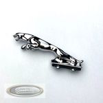 Front mud guard crest leaping jaguar in chrome 3 Inch for Vespas & Lambrettas