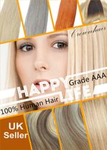 15"-26" 65g,115g-Half/Full Head Human Remy Hair Weaves Extensions-Double Weft