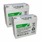 2 x 12v12ah  22ah 24 33ah 40ah 50ah 55ah 75ah PRIDE MOBILITY SCOOTER BATTERIES