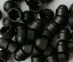 M6 10mm  Nut  Caps Protection  Covers   bolt protectors  caps Black   uk made