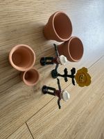 Bill And Ben The Flowerpot Men And Weed With Plant Pots