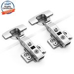 1x Full Overlay Cabinet Hinge Soft Close  110° Mounting Plate SAMET CLIP TOP