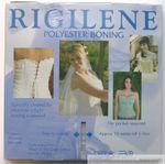 RIGILENE POLYESTER BONING 40 METRE ROLL ( CHOICE OF 2 WIDTH & 3 COLOURS )