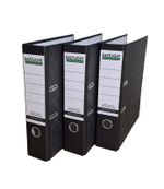 Eastlight A4 Lever Arch Files Black & White Pack of 3