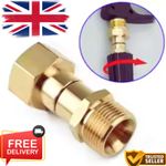 M22 14mm Brass Pressure Washer Swivel Joint Connector Hose Adapter Fittings
