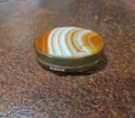 Victorian Agate & Bronze Trinket / Pill Patch Box C. 1880