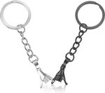 2Pcs Couples Keyrings Pinky Promise Matching Keychain Gift UK Set