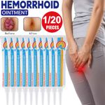 20X Hemorrhoid Cream Treatment Internal Piles External Anal Fissure Pain Relief