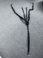 Schockemohle Patent Croc breastplate martingale Full Size black