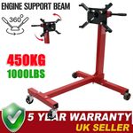 Engine Gearbox Support Stand 1000 lbs 450kg Heavy Duty Swivel Transmission Red