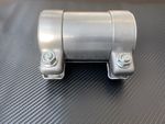 2.75" HEAVY DUTY STAINLESS STEEL 70MM EXHAUST REPAIR CONNECTOR PIPE BMW AUDI VW