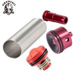 MA 4pcs Cylinder Head piston Head /nozzle Cylinder Set For Airsoft AEG M Series