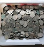 Job lot of 200x GB Sixpences Kings & Queens 2nd grade condition