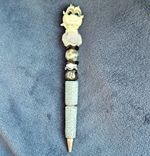 Hugo Doorable Handmade Novelty Character Topper Ballpoint Pen/Biro, Black Ink