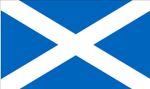 SCOTLAND ST ANDREW CROSS LIGHT BLUE 3 X 2 FEET FLAG Scottish